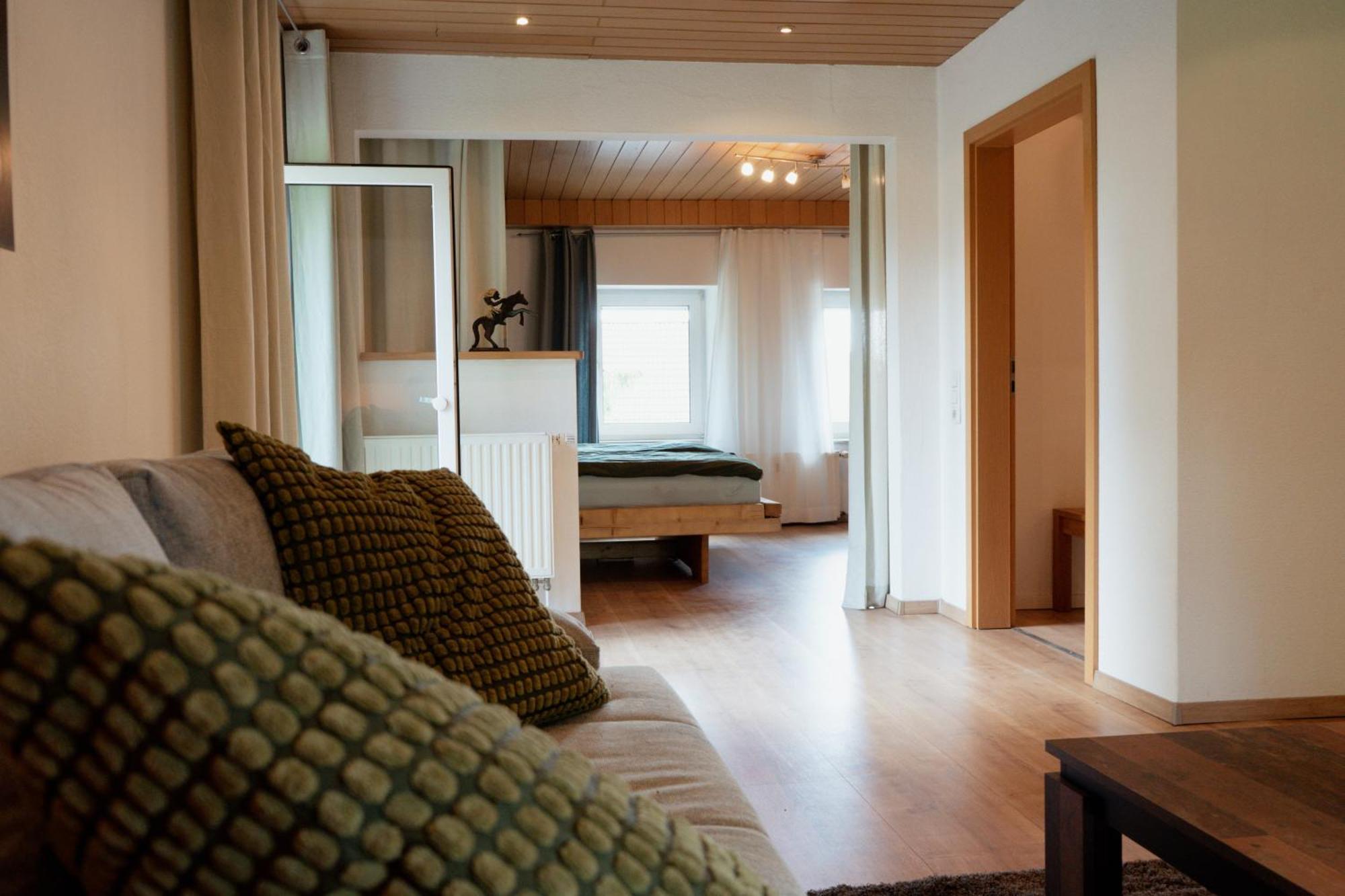 Idyllische Ferienwohnung Im Kalletal 외부 사진