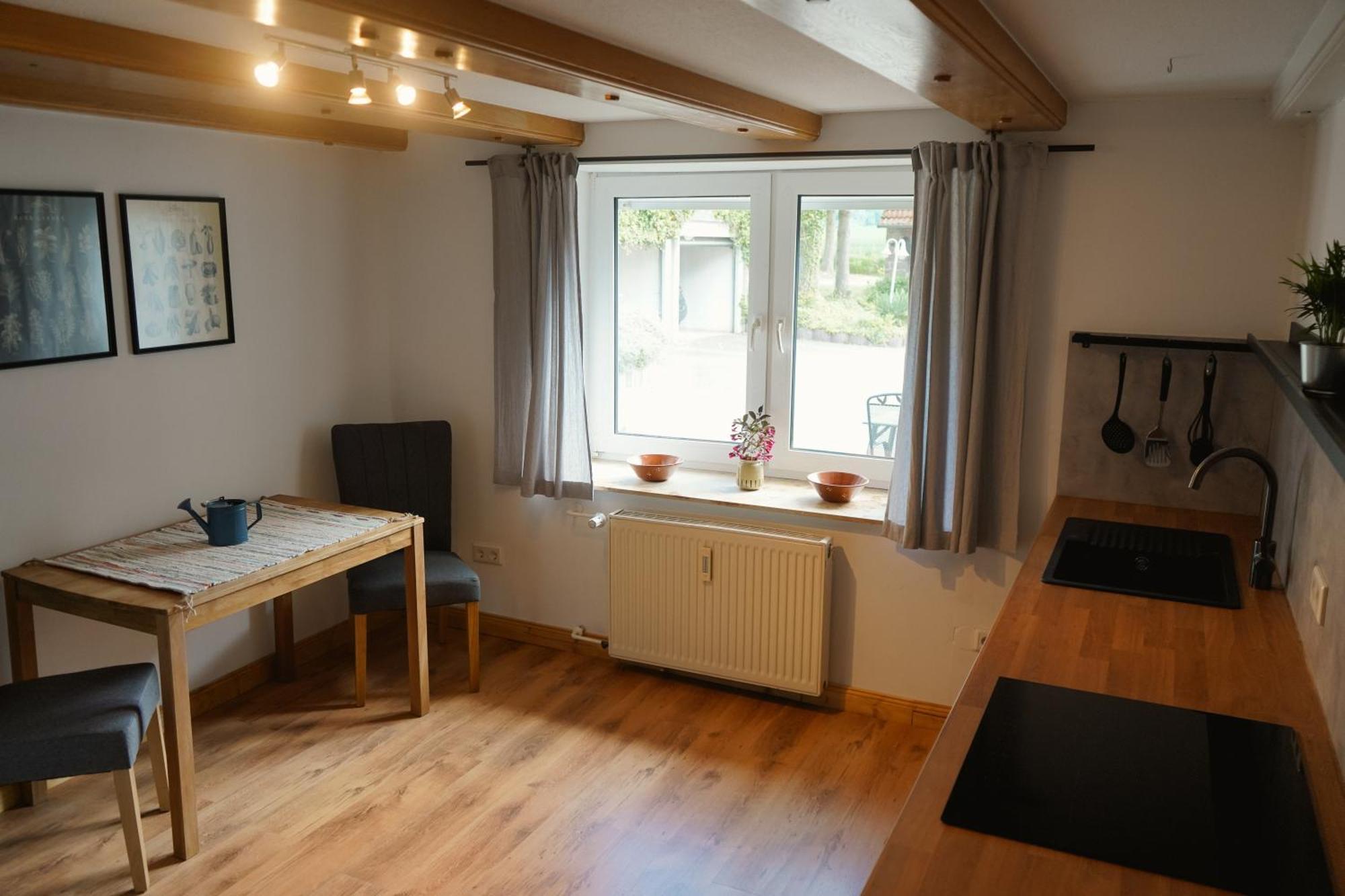 Idyllische Ferienwohnung Im Kalletal 외부 사진