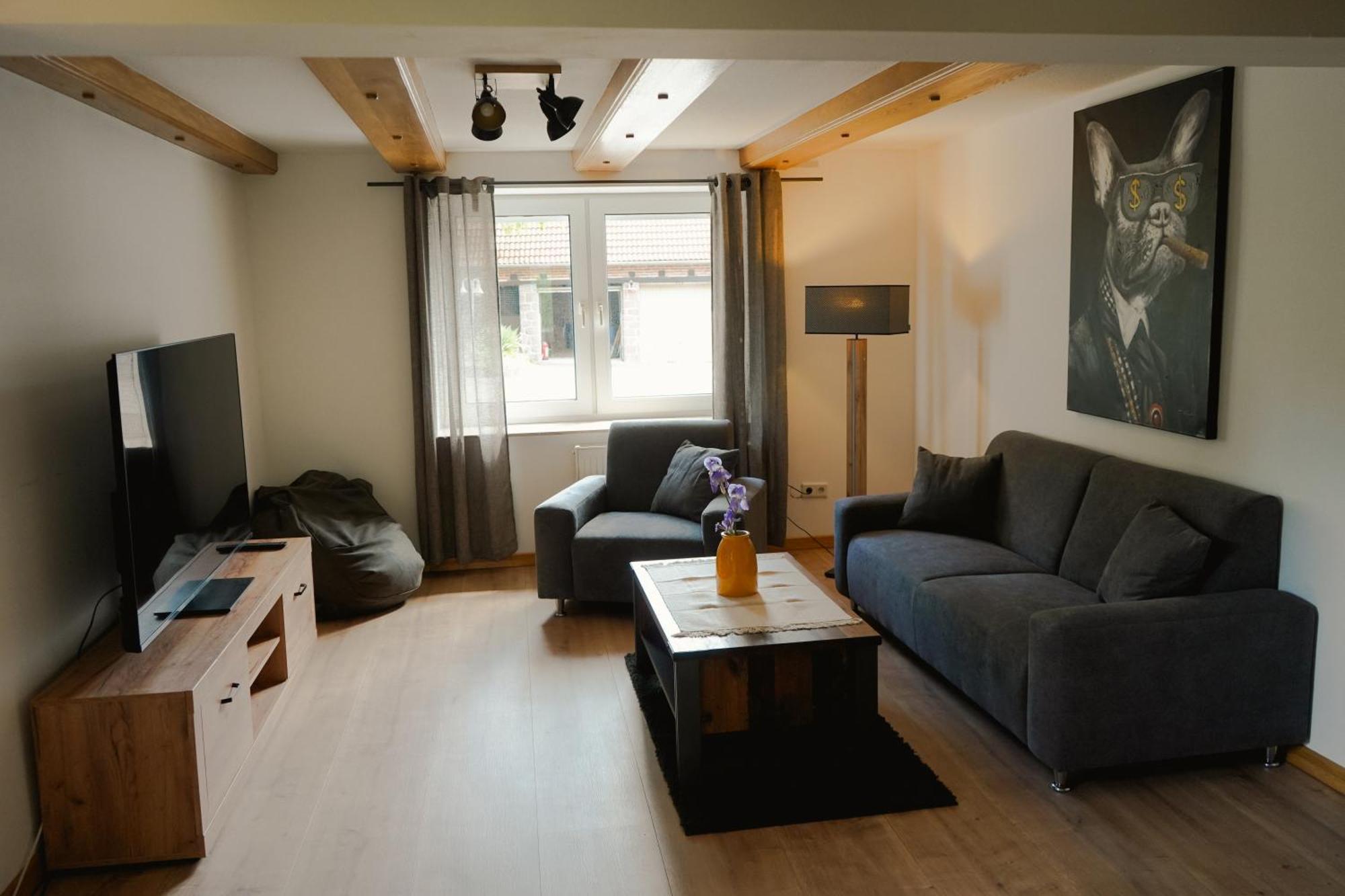 Idyllische Ferienwohnung Im Kalletal 외부 사진